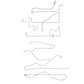 2015-22 Dodge Challenger Hellcat Complete Brake Line Kit Stainless CBK0688SS