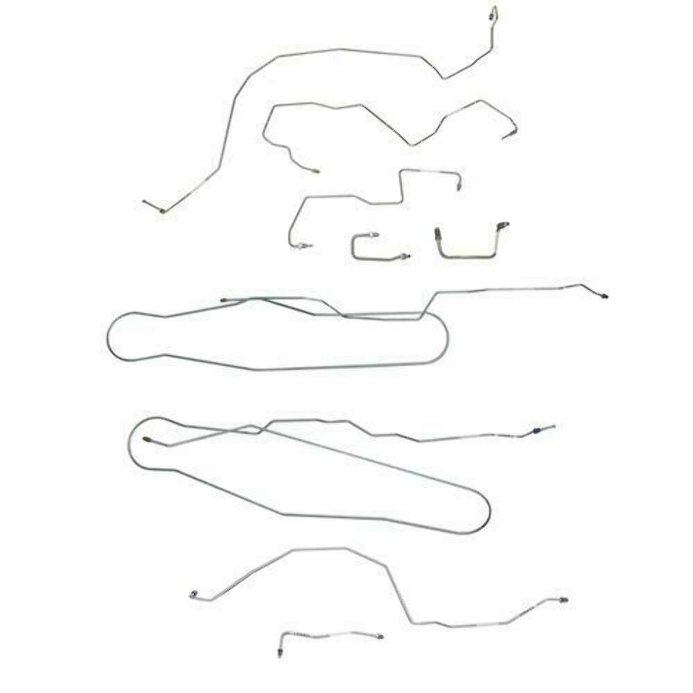 Fits 2011-2015 F-350 Crew Cab/Short Bed, Complete Brake Line Kit CBK0691OM