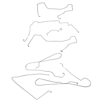 2004 Pontiac GTO Complete Brake Line Kit Steel CBK0697OM