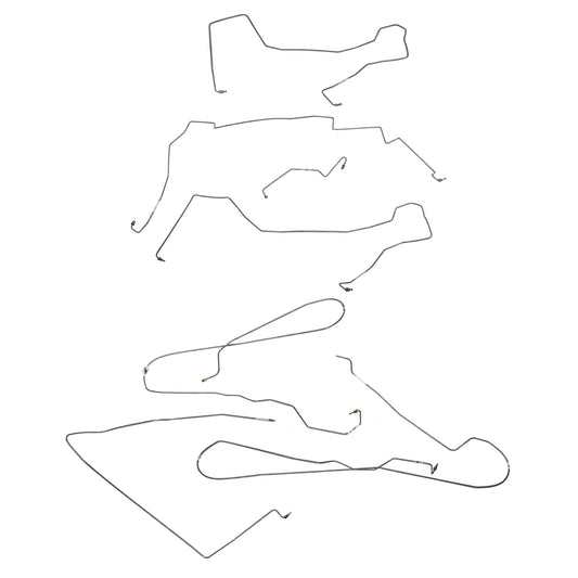2004 Pontiac GTO Complete Brake Line Kit Stainless Steel CBK0697SS