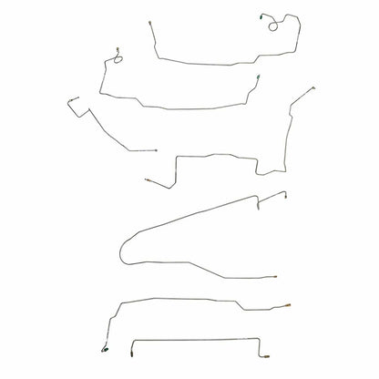 2003-2010 Dodge Viper Complete Brake Line Kit Steel CBK0702OM