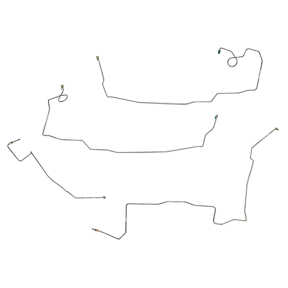 2003-2010 Dodge Viper Complete Brake Line Kit Stainless CBK0702SS