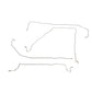 2001-03 Toyota RAV4, 2.0L, 2WD, Complete Brake Line Kit Steel CBK0709OM