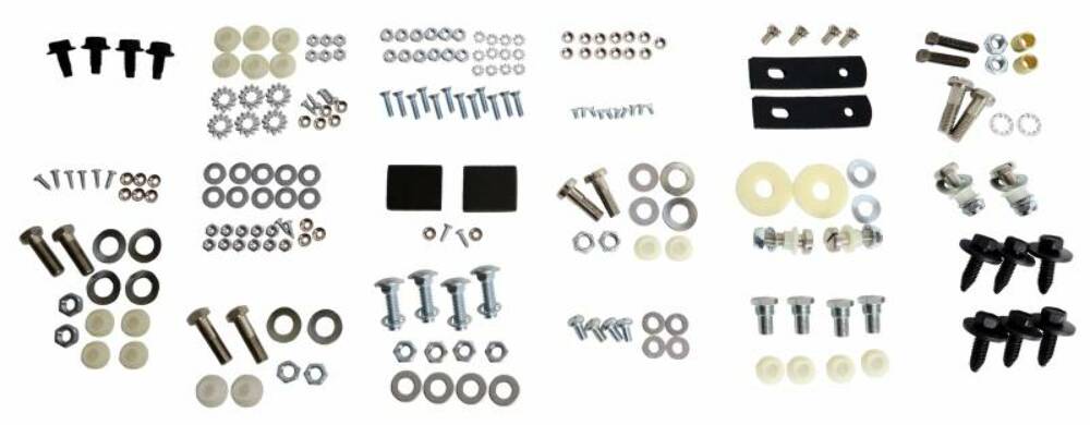 Fits 1962 - 1964 Chevrolet Full Size Convertible Top Bolt Kit CBK400