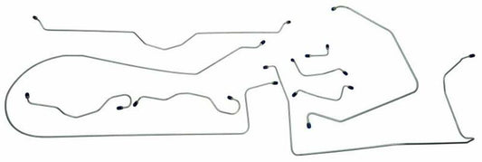 Fits 1963 - 1964 Chevrolet Corvette?Full Brake Line Set CBL901