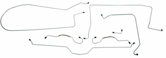Fits 1965 Chevrolet Corvette Full Brake Line Set CBL903