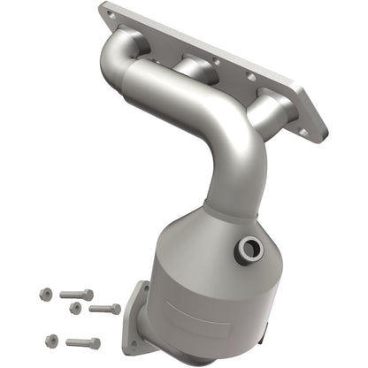 Catalytic Converter with Integrated Exhaust Manifold for HM Grade Federal / EPA Compliant Direct-Fit Manifold Catalytic