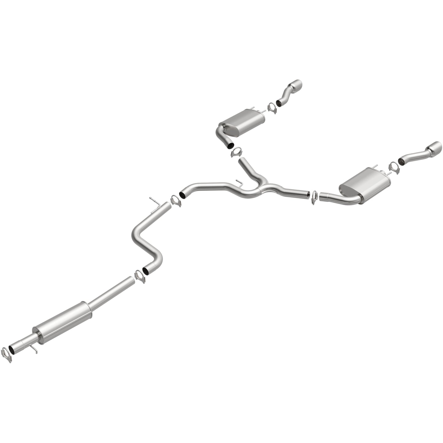 2014-2016 Chevy Impala Limited Direct-Fit Replacement Exhaust System 106-0326