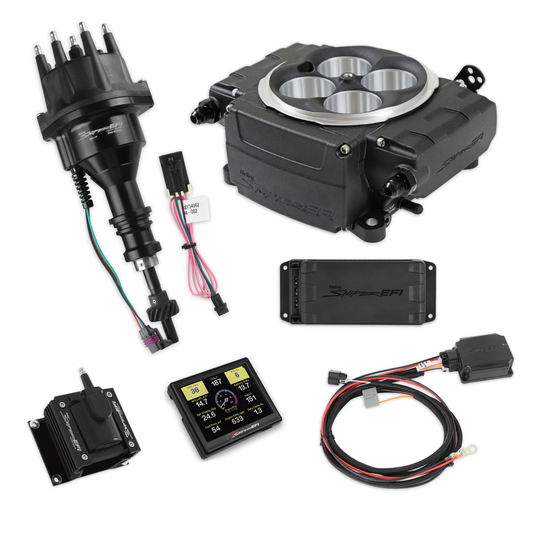 1954 Ford Club Sniper 2 EFI Bundle with HyperSpark Ignition System 550-511-3PX-SBF
