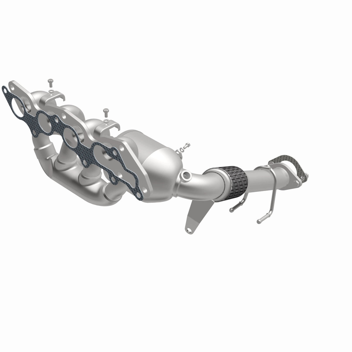Catalytic Converter with Integrated Exhaust Manifold for 2019-2023 Ford Transit Connect 2.0L OEM Grade Federal / EPA Com
