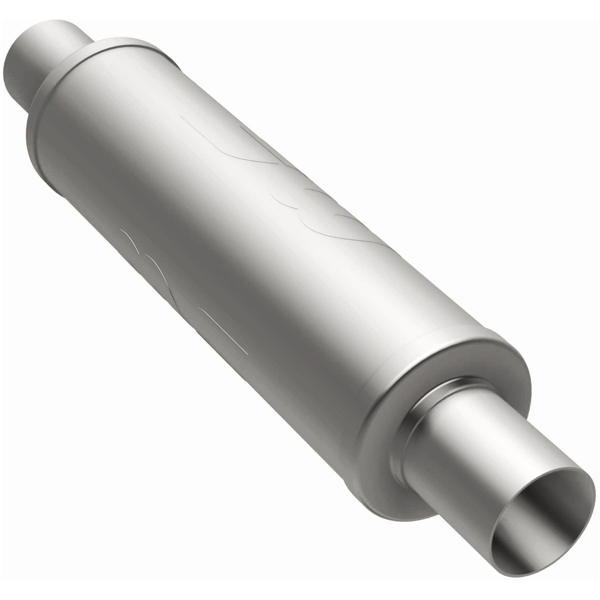 Exhaust Muffler for 4in. Round Straight-Through Performance Exhaust Muffler MagnaFlow 10445