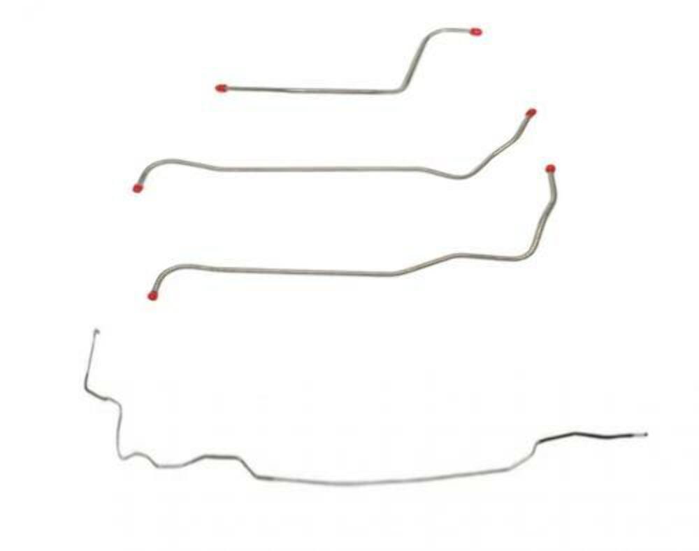 1971-72 Chevrolet Chevelle Convertible Vapor Line 4 Piece Vapor Line - CEM7102SS - Pre-Bent Fuel Lines Car Part People
