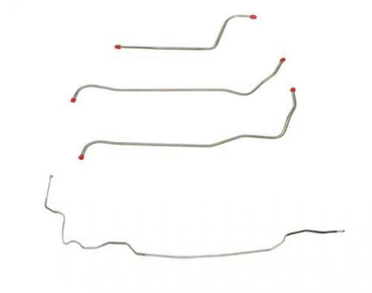 1971-72 Chevrolet Chevelle Convertible Vapor Line 4 Piece Vapor Line - CEM7102SS - Pre-Bent Fuel Lines Car Part People