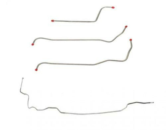 1971-72 Chevrolet Chevelle Convertible Vapor Line 4 Piece Vapor Line - CEM7102SS - Pre-Bent Fuel Lines Car Part People