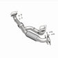 2002-2005 Kia Sedona Direct-Fit Front Pipe Kit 107-0158