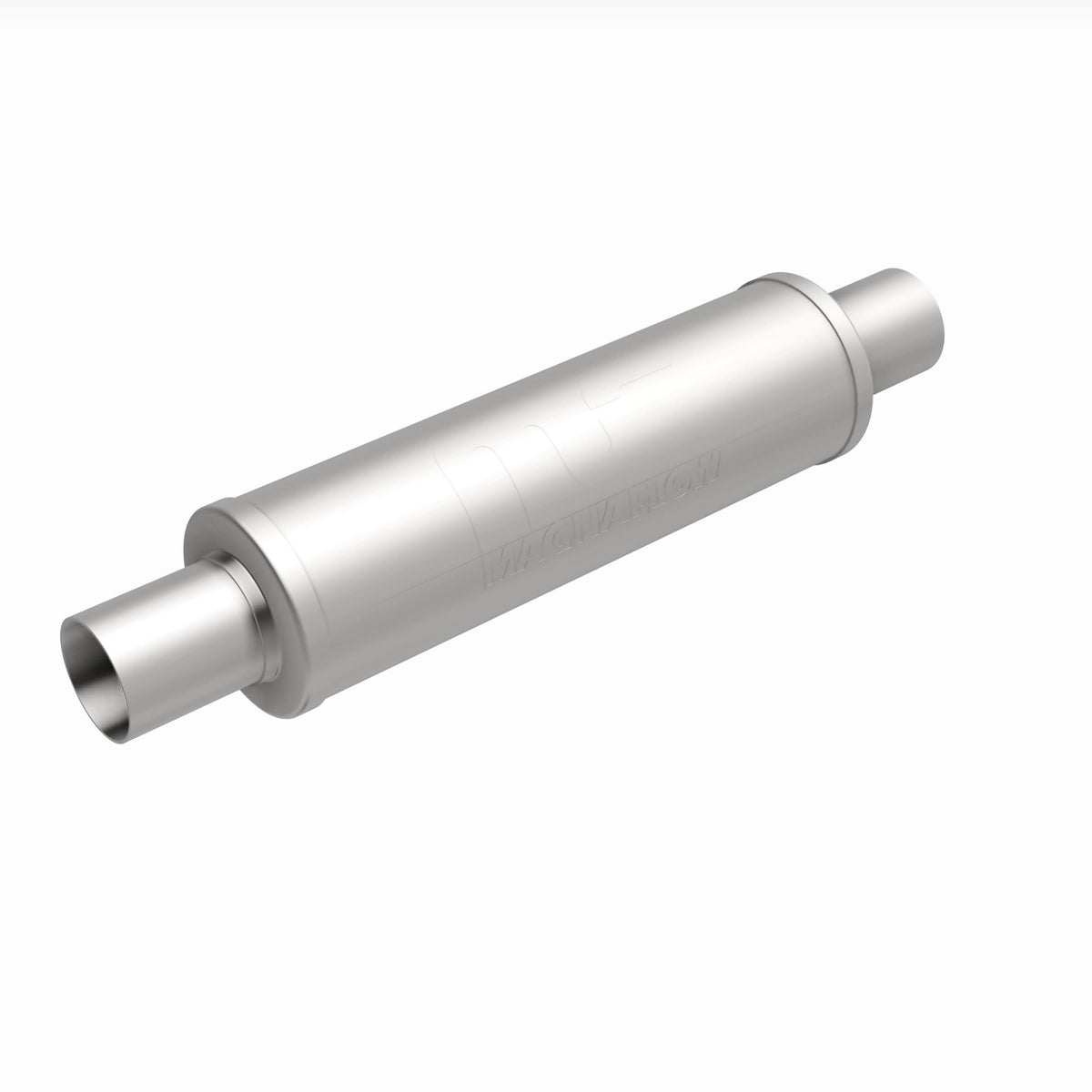 Exhaust Muffler for 4in. Round Straight-Through Performance Exhaust Muffler MagnaFlow 10445