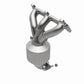 Catalytic Converter with Integrated Exhaust Manifold for HM Grade Federal / EPA Compliant Direct-Fit Manifold Catalytic