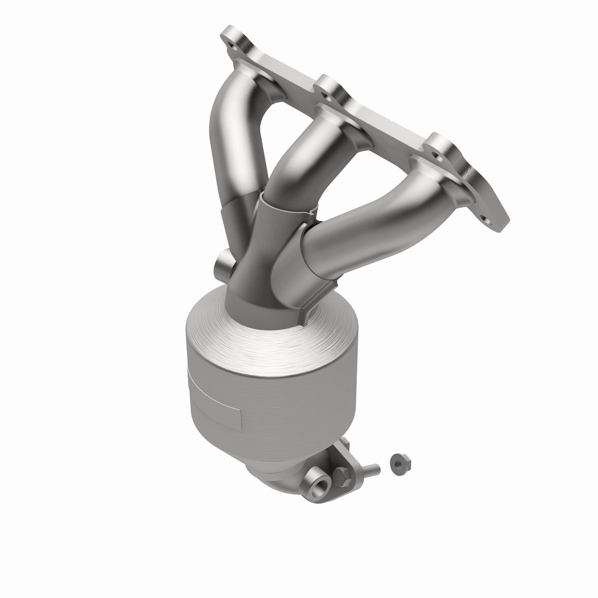 Catalytic Converter with Integrated Exhaust Manifold for HM Grade Federal / EPA Compliant Direct-Fit Manifold Catalytic