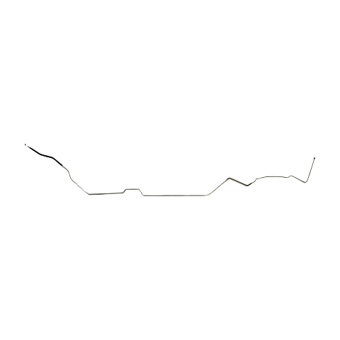 1964-67 Chevrolet Malibu Hardtop Fuel Line Kit 3/8 Main Fuel Line - CGL6403SS