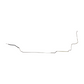 1968 Chevrolet Chevelle Convertible Fuel Line Kit 3/8 Main Fuel Line - CGL6817SS