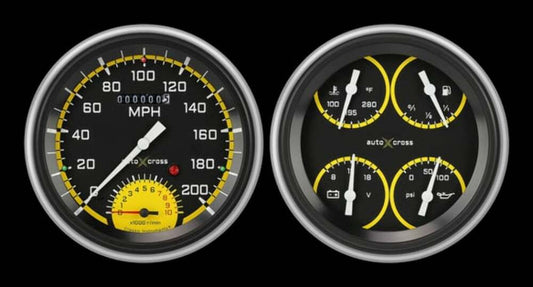AutoCross Yellow 51-52 Chevy Car Package CH51AXY62