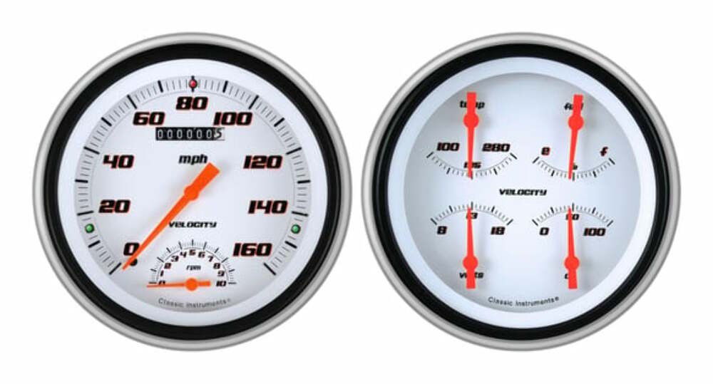 Velocity White 1951-52 Chevy Car Package LS Sending Unit CH51VSW62-LS