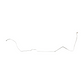 1965 Chevrolet Chevelle Intermediate Brake Line Stainless - CIN6503SS