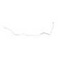 1966 Chevrolet Chevelle Intermediate Brake Line Stainless - CIN6605SS