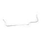 1970-72 Chevrolet Chevelle Intermediate Brake Line with Disc Brakes CIN7131SS