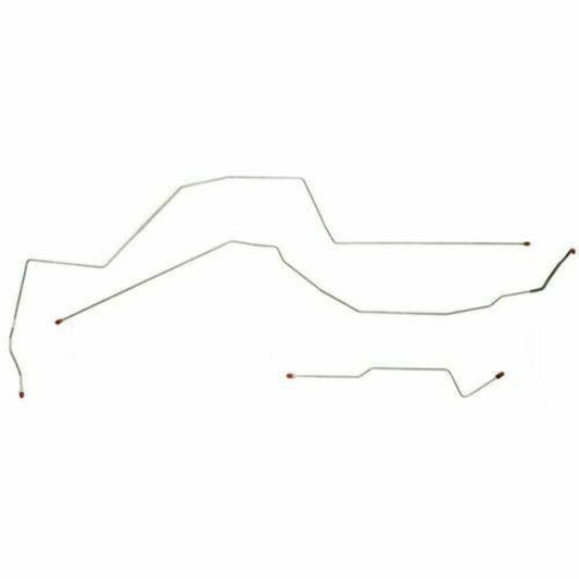 1997-2000 Chevrolet Malibu Intermediate Brake Line AWABS Rear Drum - CIN9703OM - Intermediate Lines Car Part People