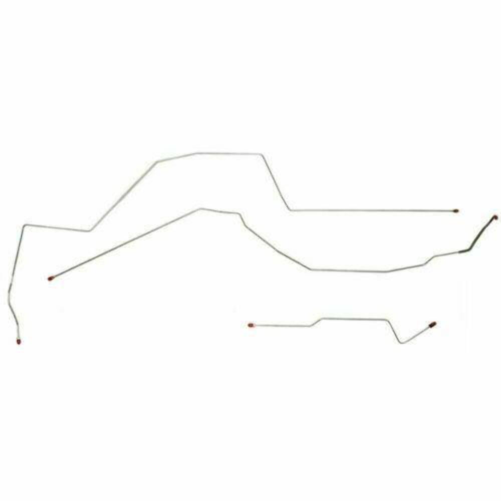 1997-2000 Chevrolet Malibu Intermediate Brake Line AWABS Rear Drum - CIN9703SS - Intermediate Lines Car Part People
