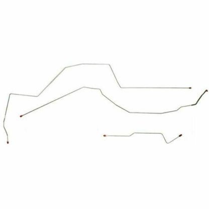 1997-2000 Chevrolet Malibu Intermediate Brake Line AWABS Rear Drum - CIN9703SS - Intermediate Lines Car Part People