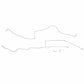 1997-2002 Cadillac Eldorado Intermediate Brake Line Traction Control CIN9706SS