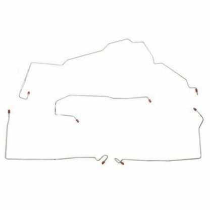 2001-05 Chevrolet Malibu Front Brake Line Kit w/ ABS Steel - CKT0001OM - Front Lines Car Part People