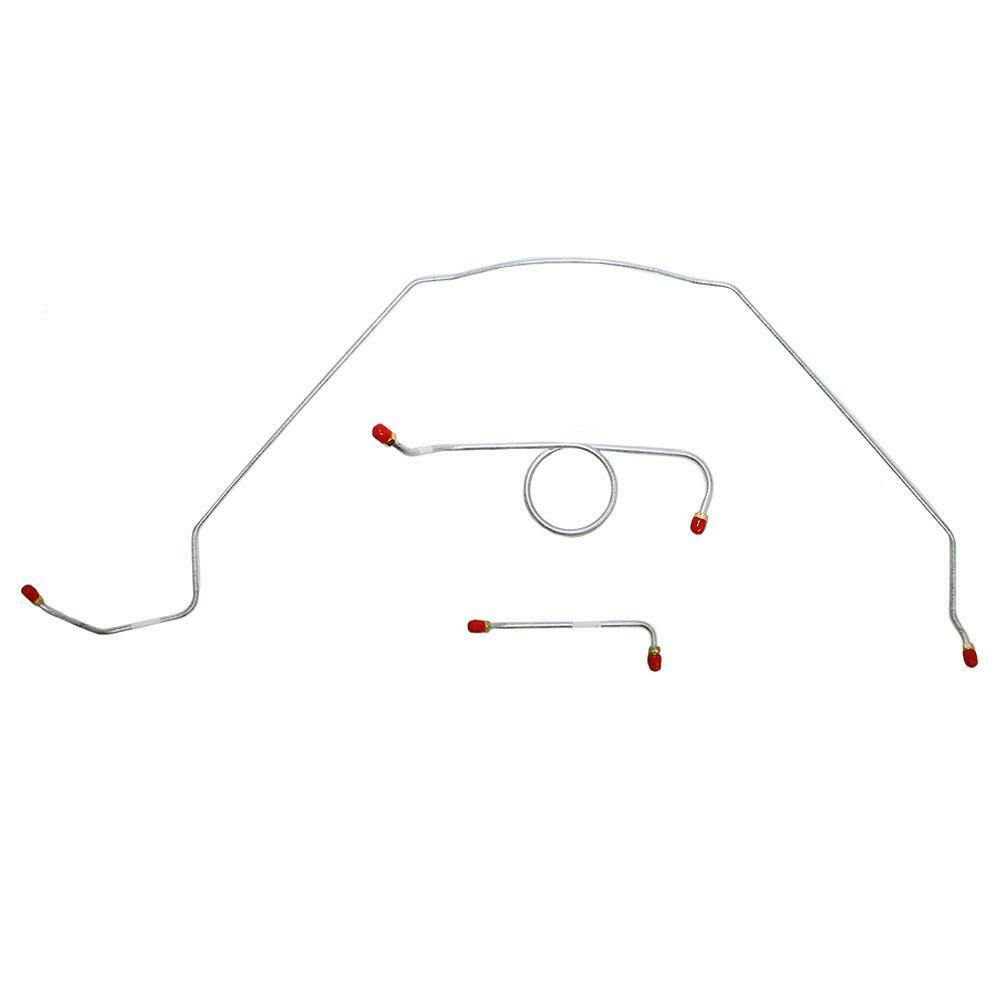 Front Brake Line Kit For Chevrolet Chevelle 1966 w/ Standard Brakes-CKT6601OM - Front Lines Car Part People