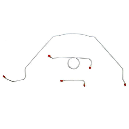 Front Brake Line Kit For Chevrolet Chevelle 1966 w/ Standard Brakes-CKT6601OM - Front Lines Car Part People