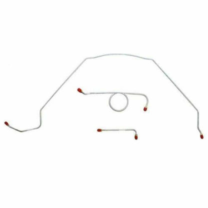 1966 Chevrolet Chevelle Front Brake Line Kit Standard Brakes - CKT6601SS - Front Lines Car Part People
