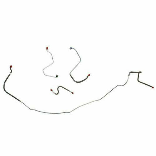 1967 Chevrolet Chevelle Front Brake Line Kit Standard Drum Brakes - CKT6703OM - Front Lines Car Part People