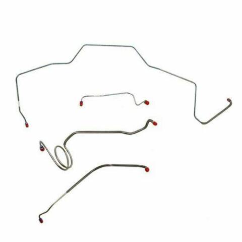 1968 Chevrolet Chevelle Front Brake Line Kit Standard Drum Brakes - CKT6801SS