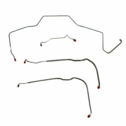 1968 Chevrolet Chevelle Front Brake Line Kit Power Drum Brakes - CKT6802OM - Front Lines Car Part People