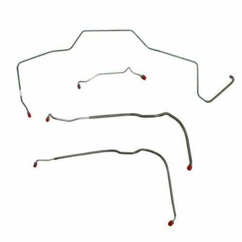 1968 Chevrolet Chevelle Front Brake Line Kit Power Drum Brakes - CKT6802OM