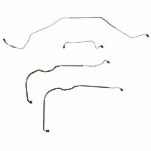 1968 Chevrolet Chevelle Front Brake Line Kit Power Drum Brakes - CKT6805SS