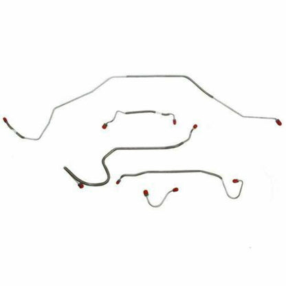 1968 Chevrolet Chevelle Front Brake Line Kit Manual Disc Brakes - CKT6807OM - Front Lines Car Part People