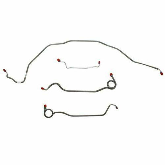 1969-72 Chevrolet Chevelle Front Brake Line Kit Standard Drum Brakes - CKT6901OM - Front Lines Car Part People