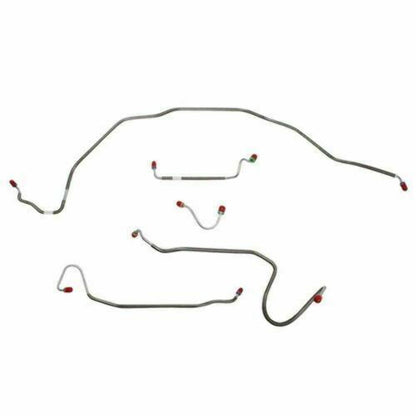 Fine Lines CKT6904OM - Front Brake Line Kit Manual Disc Brakes fits 1969 Chevrolet Chevelle - Front Lines Car Part People