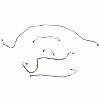 1970 Chevrolet Chevelle Front Brake Line Kit Manual Disc Brakes - CKT7004OM - Front Lines Car Part People