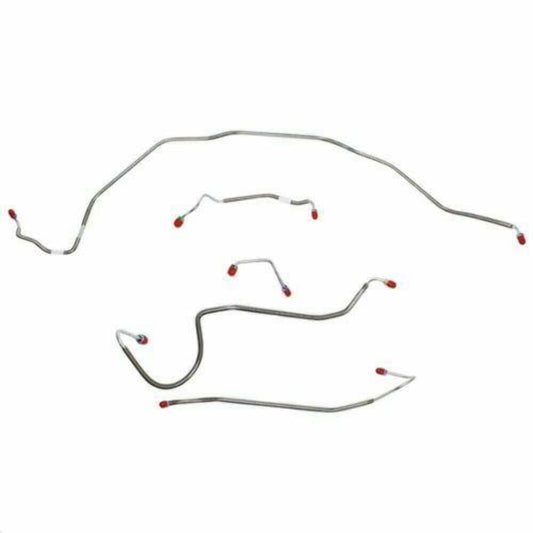 1970 Chevrolet Chevelle Front Brake Line Kit Manual Disc Brakes - CKT7004OM - Front Lines Car Part People