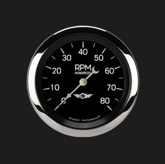 Classic Series 3 3/8" Tachometer CL80SRC