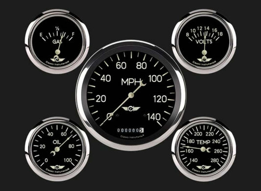 Classic Series Five Gauge Set, 4 5/8" CL954SRC