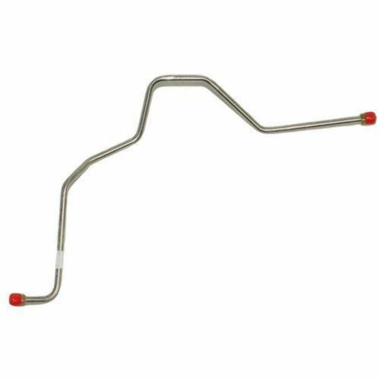 1966 Chevrolet Bel Air Pump to Carb Fuel Line w/ Holley Single Feed - CPC6605SS - Pre-Bent Fuel Lines Car Part People